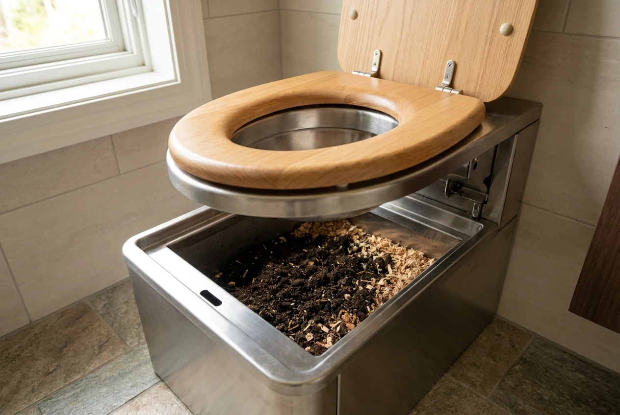 WC à compost à Erstein