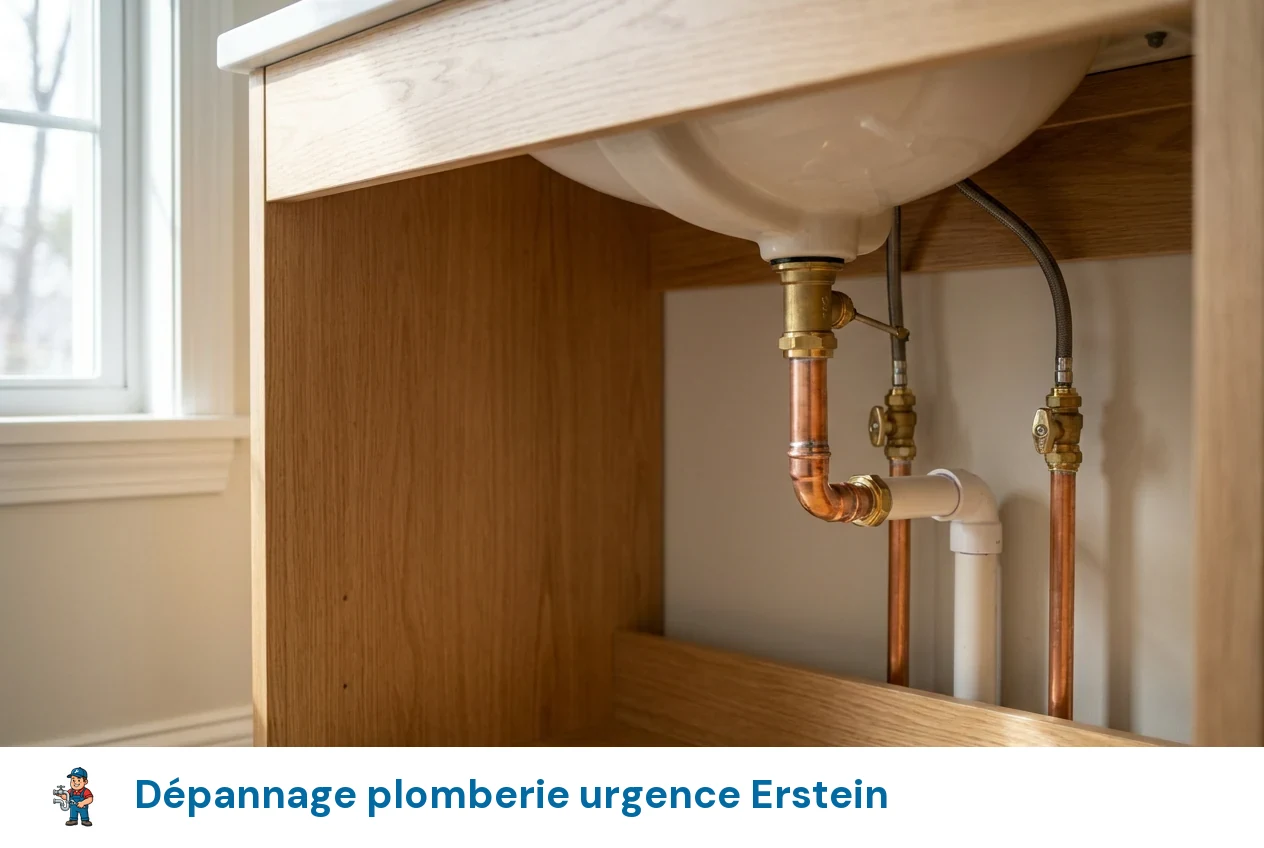 Dépannage plomberie urgence à Erstein