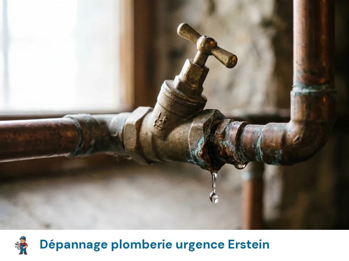 Dépannage plomberie urgence à Erstein