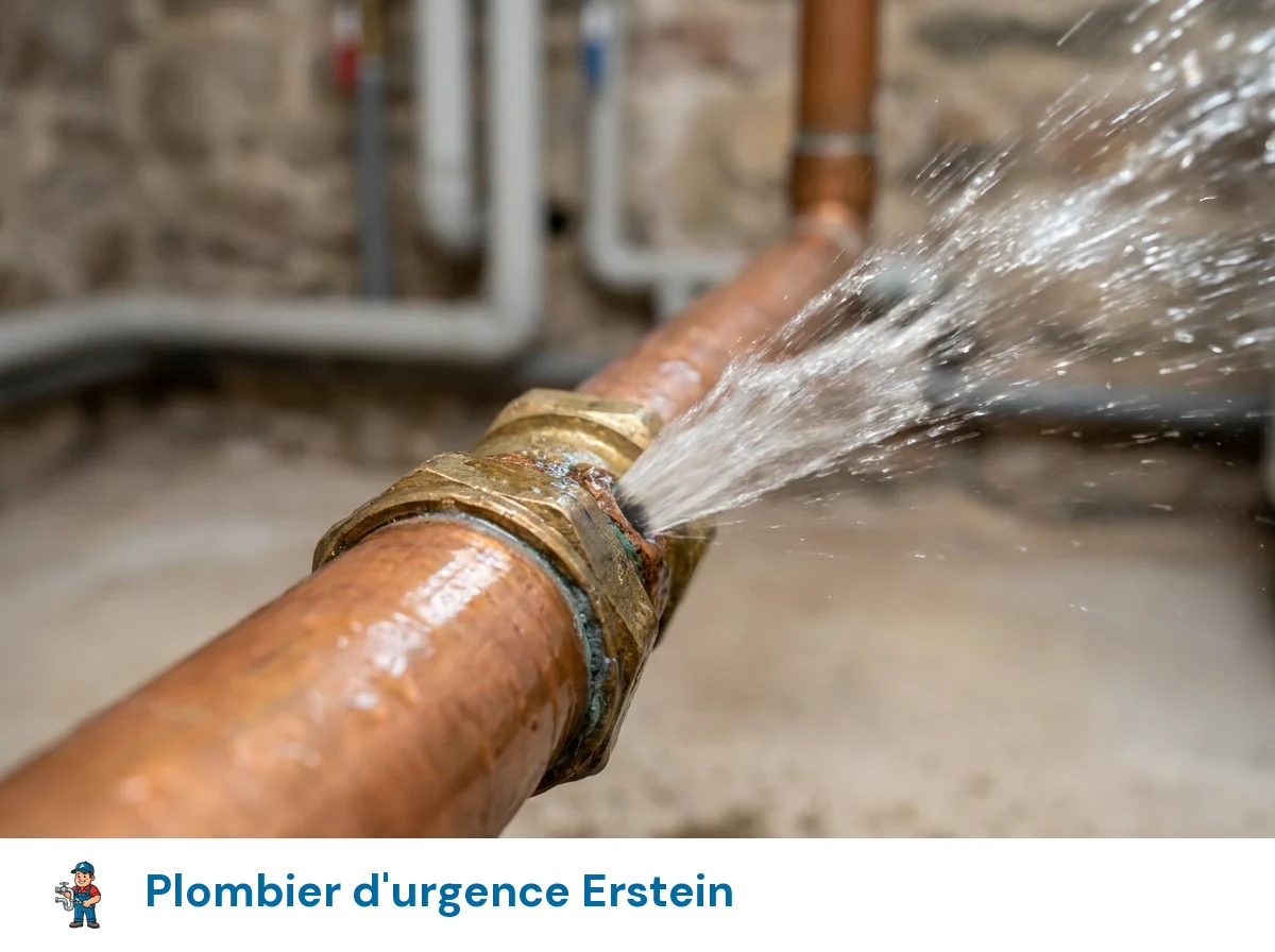 Plombier d'urgence à Erstein