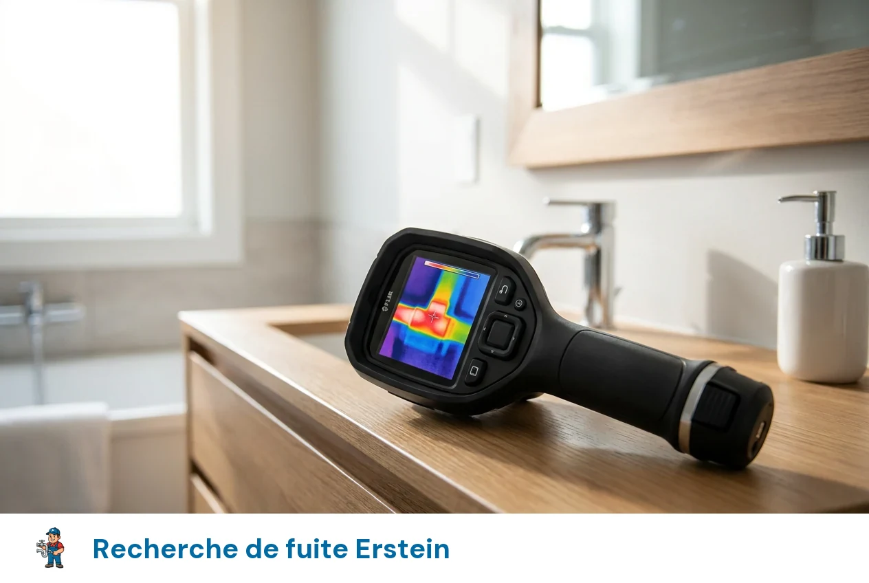 Recherche de fuite à Erstein