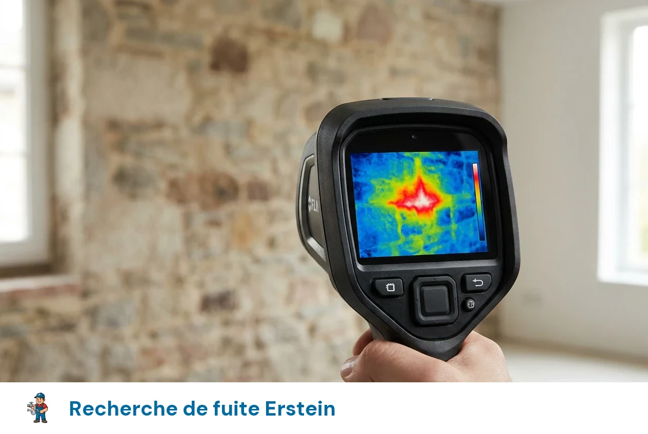 Recherche de fuite à Erstein