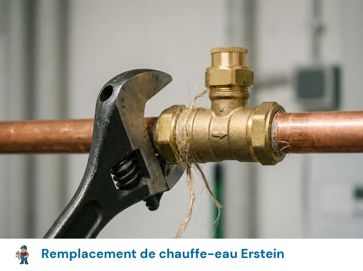 Remplacement de chauffe-eau à Erstein