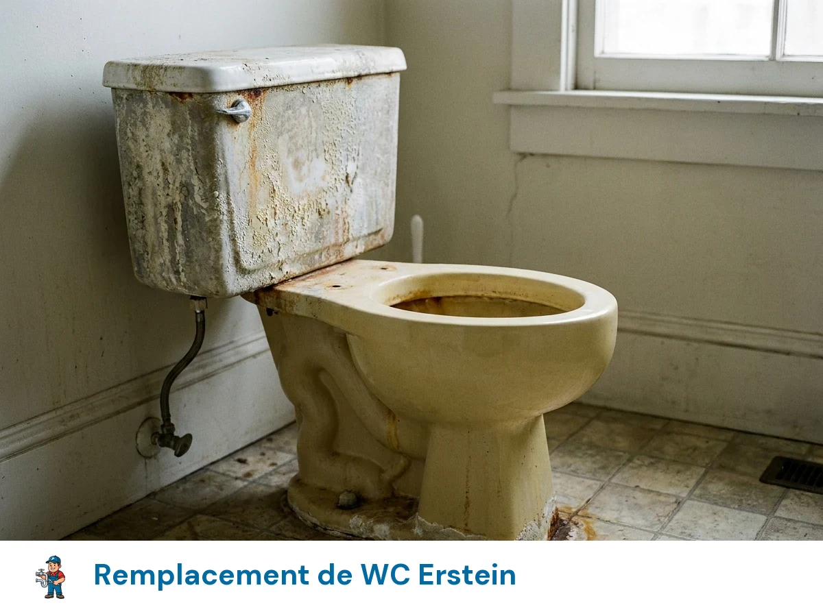 Remplacement de WC à Erstein