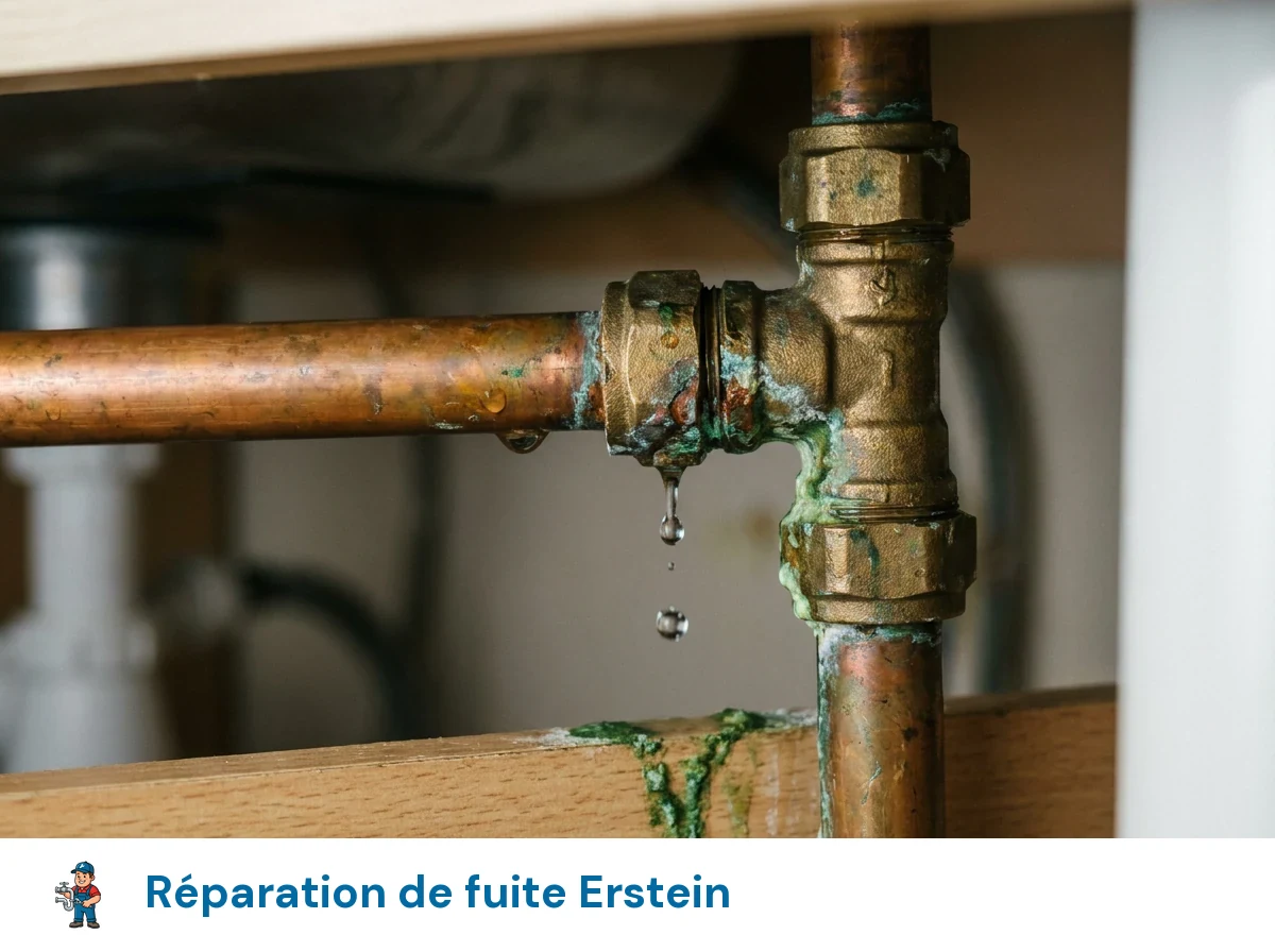 Réparation de fuite à Erstein